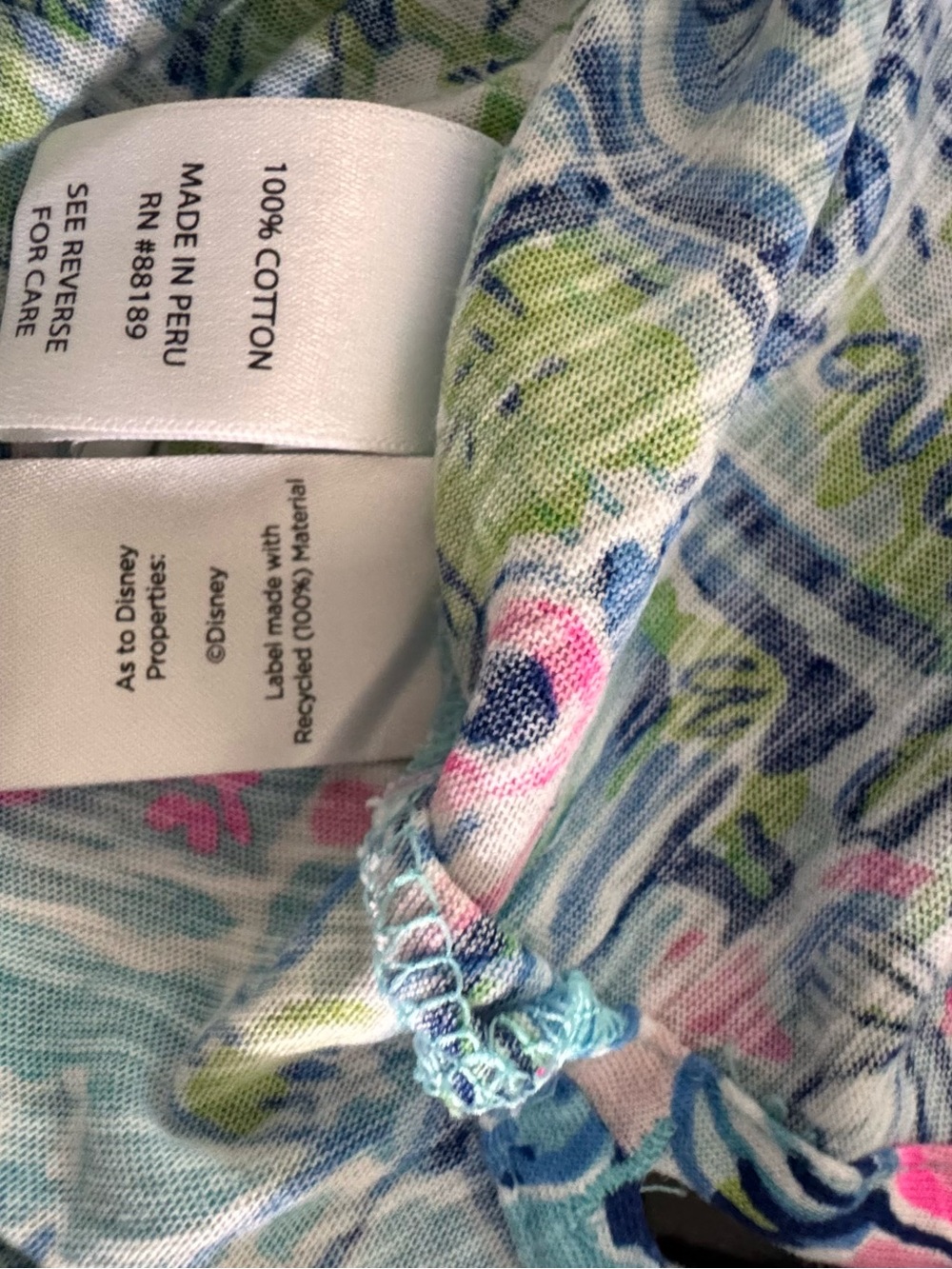 Lilly Pulitzer & Disney Cinderella Collaboration Etta Top Size XXsmall - Picture 3 of 4